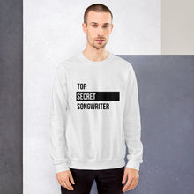 Load image into Gallery viewer, Top Secret Songwriter- Unisex Sweatshirt (Black)